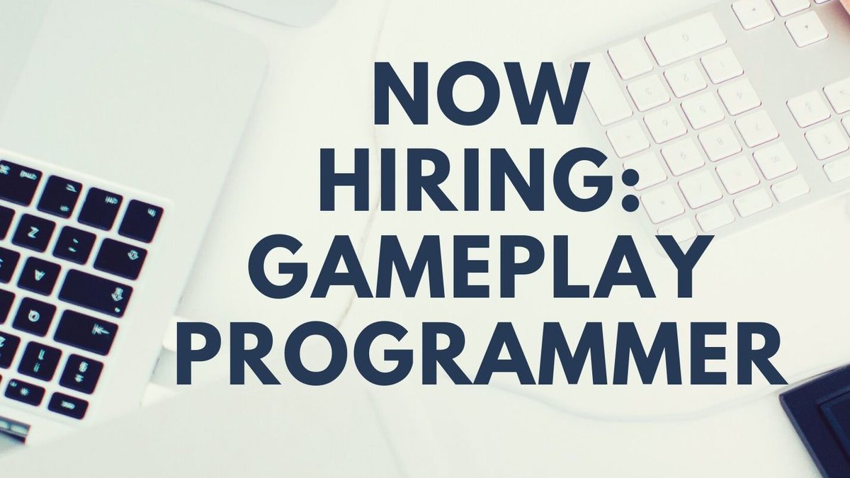 Freelance_Spot's tweet image. NOW HIRING: Gameplay Programmer (remote) To apply, check this link: buff.ly/2WHZ2wW #jobopp #nowhiring #GameplayProgrammer #remote #remotework #telecommute #telework #homebased #homeoffice #freelance #freelancer #freelancing #freelancevirtualspot #DreamCraft