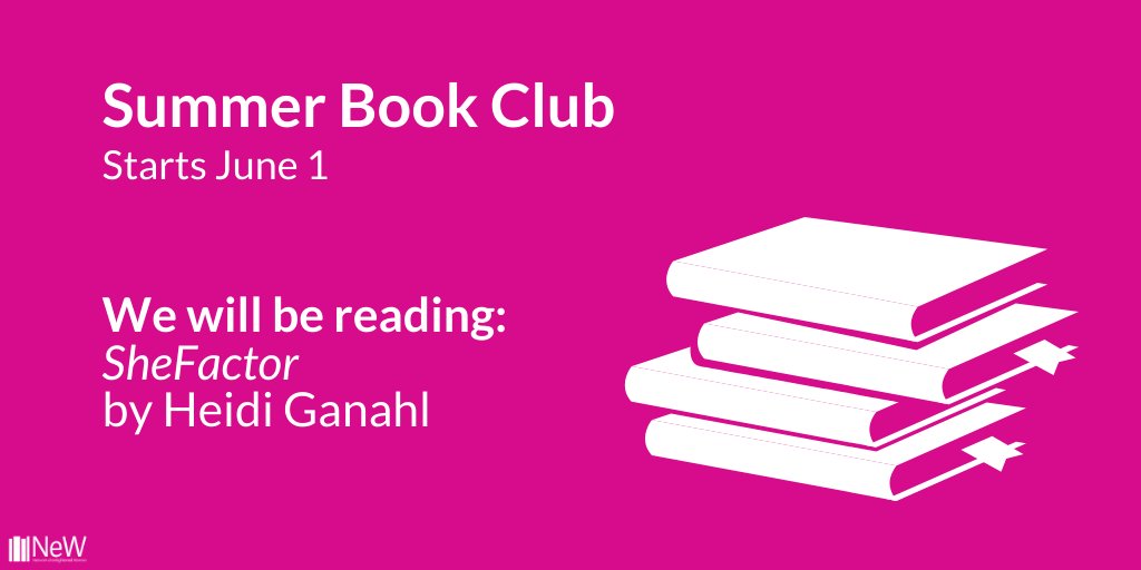 NeWNetwork's tweet photo. This #summer is the perfect time to hang out and enjoy a good book. And what better way to do that than with lots of other conservative women across the country. Join the NeW Summer Book Club as we read #SheFactor by @heidiganahl. #bookclub https://t.co/FT5DKXKzJ2 https://t.co/3hoEhoDE3d
