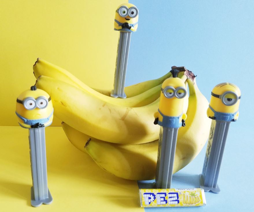 We can't help but go bananas for the latest minion pez🍌🍌They're all so cute and bring a smile to our face!😃 #sharepez #pez #pezphotography #minions @PEZCandyUSA @Minions