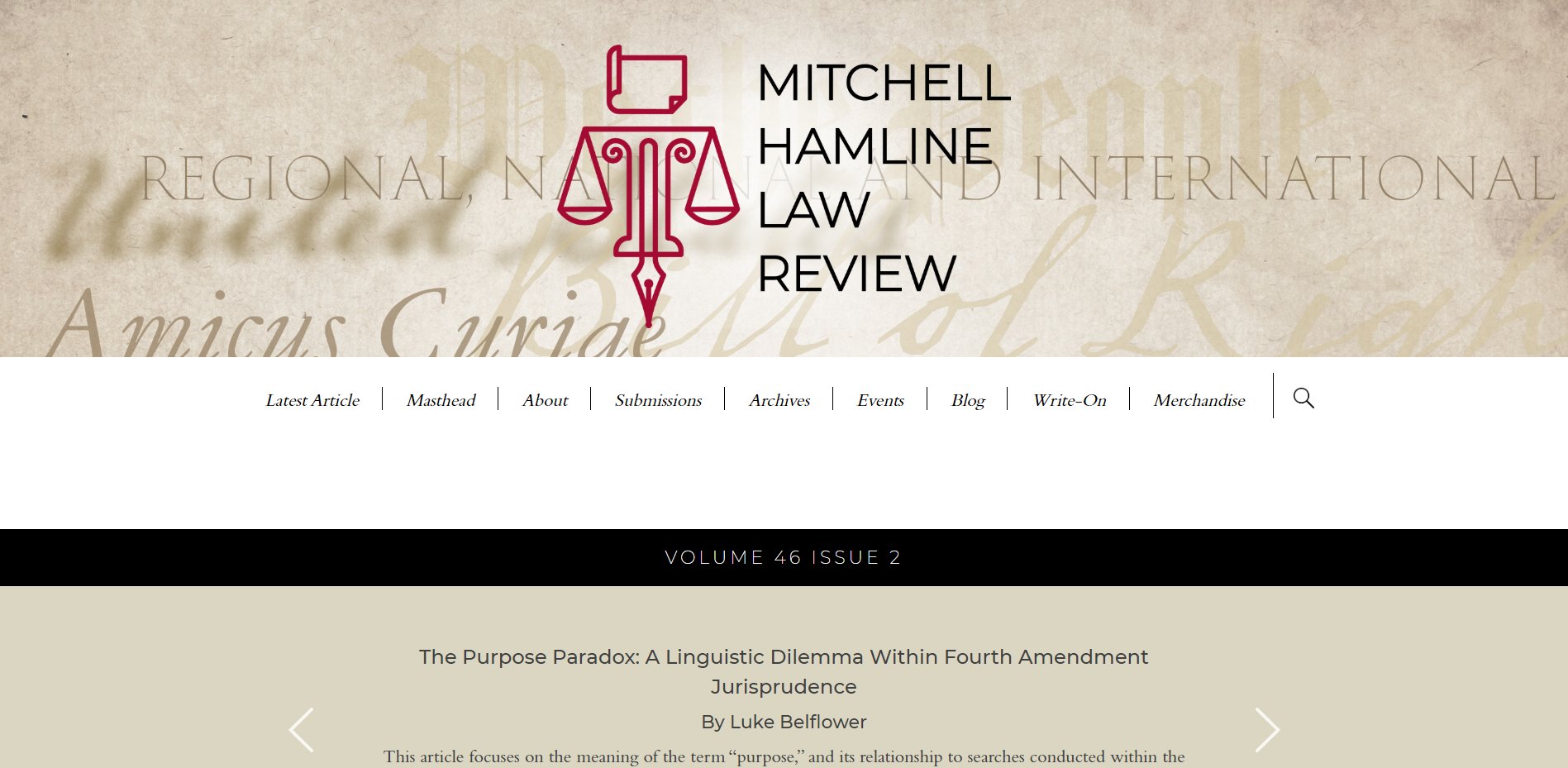 Tweets with replies by Mitchell Hamline Law Review (@MH_Law_Review