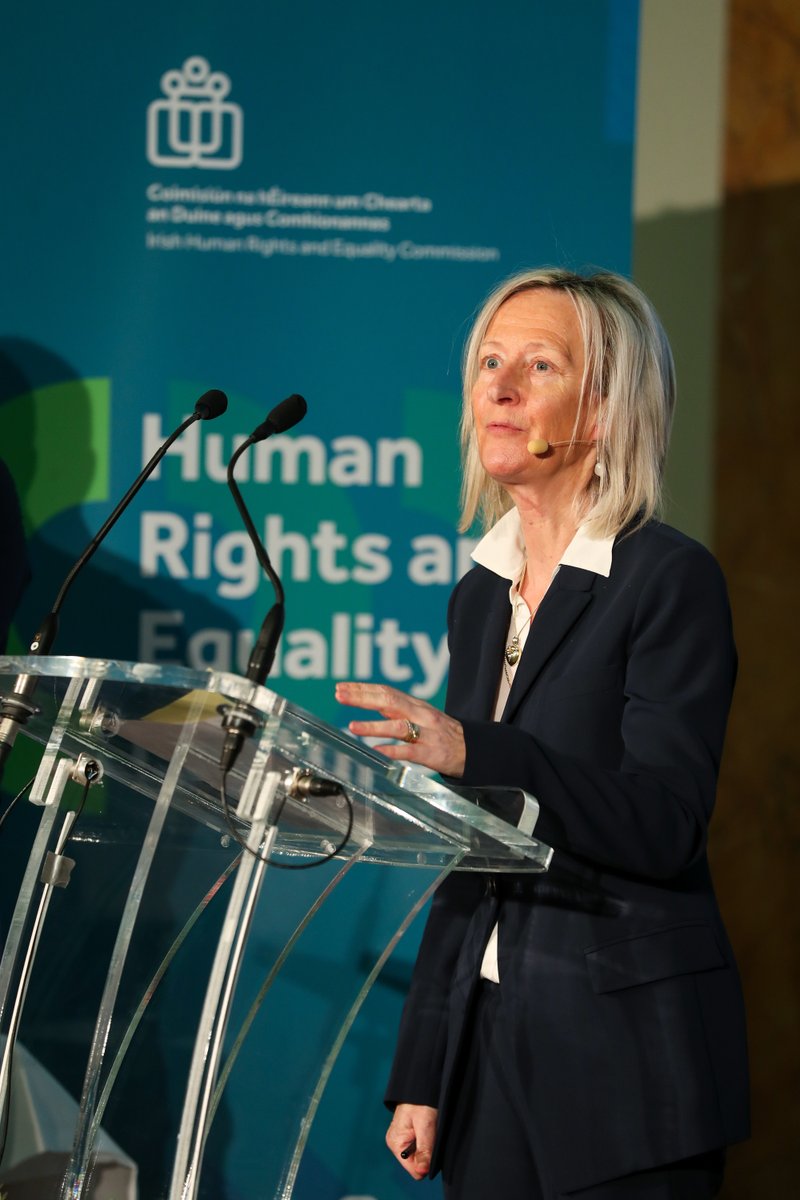 Commissioner Caroline Fennell @cfennucc, representing @_ihrec as Chair of the European Network of National Human Rights Institution @Ennhri, is speaking today at an @MyEDF webinar on #HumanRights violations of persons with #disabilities during #COVID19 #COVID19ireland