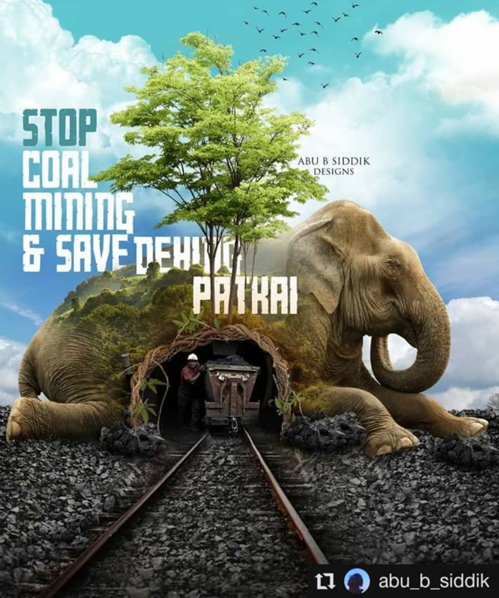 arnab76714693's tweet photo. #savedehingpatkai #savedehingpatkai #stopcoalmining 

@thetanmay @emNikhil @ANI @AchurjyaBorpat1 @timesofindia https://t.co/i1h99L4LQD