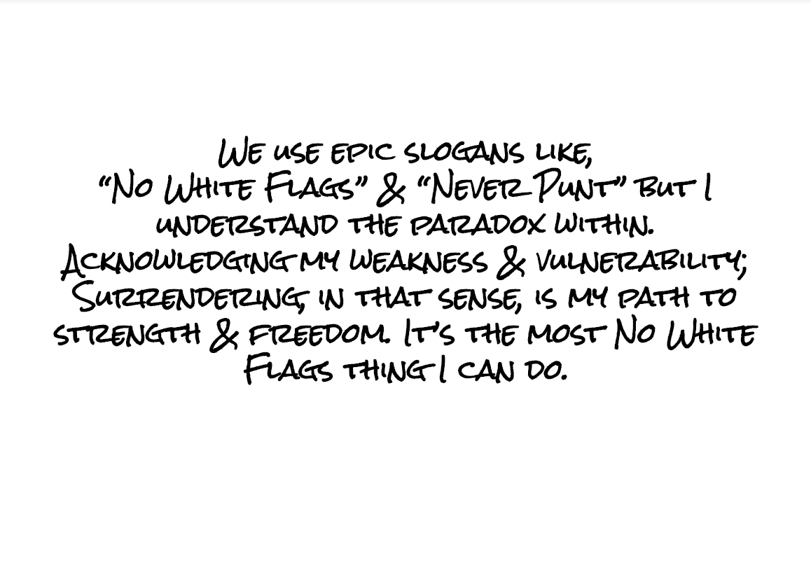 SteveGleason's tweet photo. Have a good week everyone. #NoWhiteFlags https://t.co/80XCtMsGVS