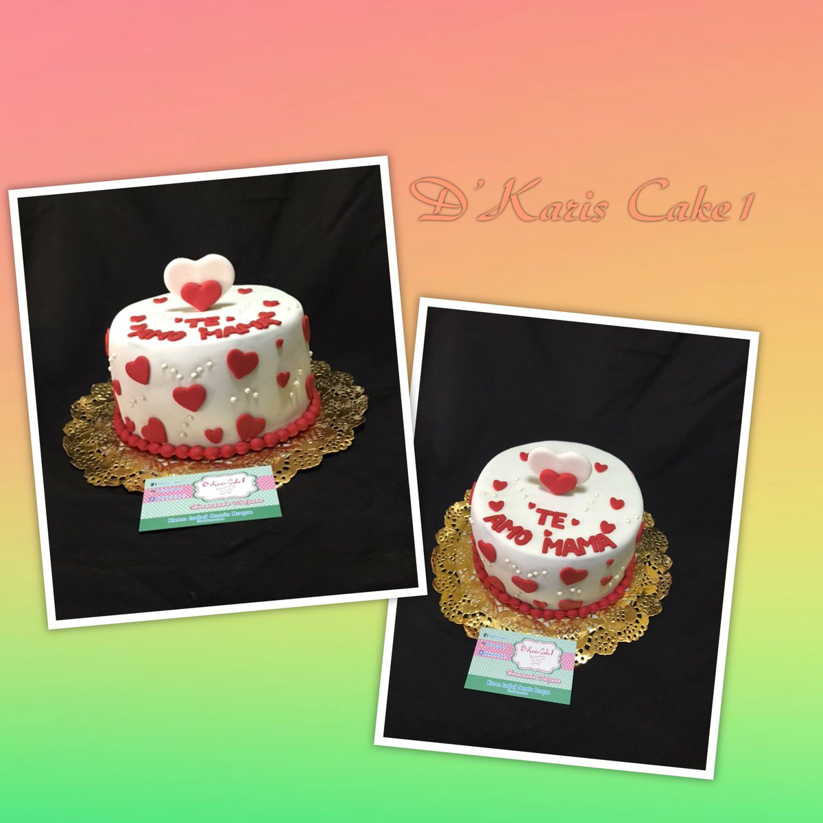 dkariscake's tweet photo. Gracias por la confianza que nos brinda nuestra #KarismaticaLover 🌸Kath🌸 que nos contactó para sorprender a su mami en su día 😍 muchas gracias https://t.co/nCzSIbbvro