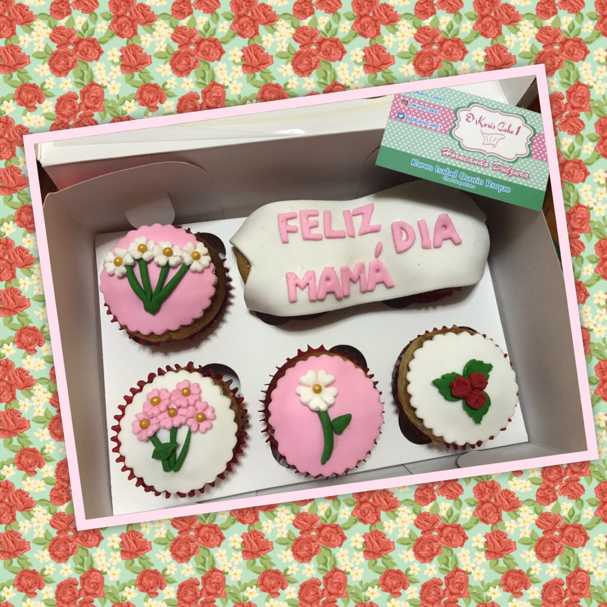 dkariscake's tweet photo. #DKarisCake1 agradece la confianza que nos brindan día con día. Muchas gracias para nuestra #KarismaticaLover 🌷Katherine🌷 que hoy sorprenderá a su mami con estos deliciosos y hermosos cupcakes 🤗 https://t.co/4mT4YRyFNM