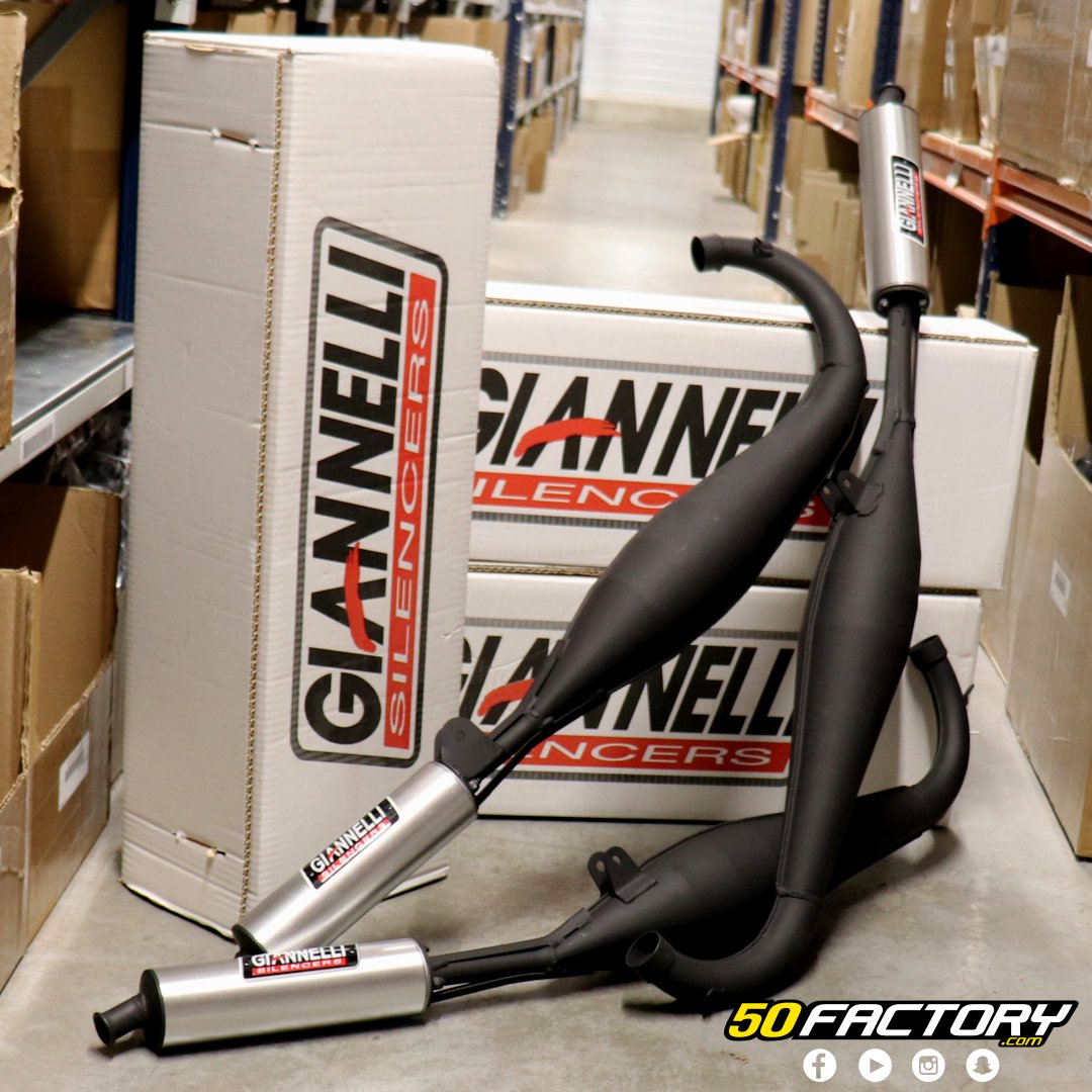 cinquantefacto1's tweet photo. Les pots Giannelli Black Gun pour Peugeot 103 et MBK 51 sont arrivés sur le site 😱🔥
🛒 https://t.co/9Lk7narRL7
Dépêchez-vous ils vont partir comme des petits pains 🥖🥖
#50Factory #Giannelli #Peugeot103 #MBK51 https://t.co/qayGihFsCv