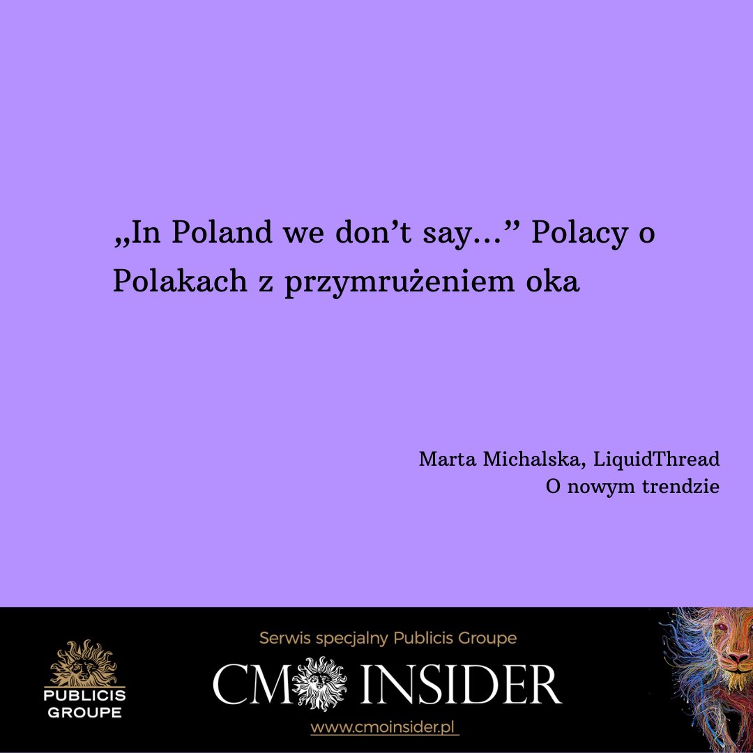 MSL_PL's tweet image. 📣Kolejny tydzień powitaliśmy ciekawymi informacjami i analizami!
Zobaczcie sami. Zapraszamy na 👉cmoinsider.pl👈 Czytajcie!
Polecamy!

#PublicisGroupe #PowerofOne #CMOInsider #badznabiezaco