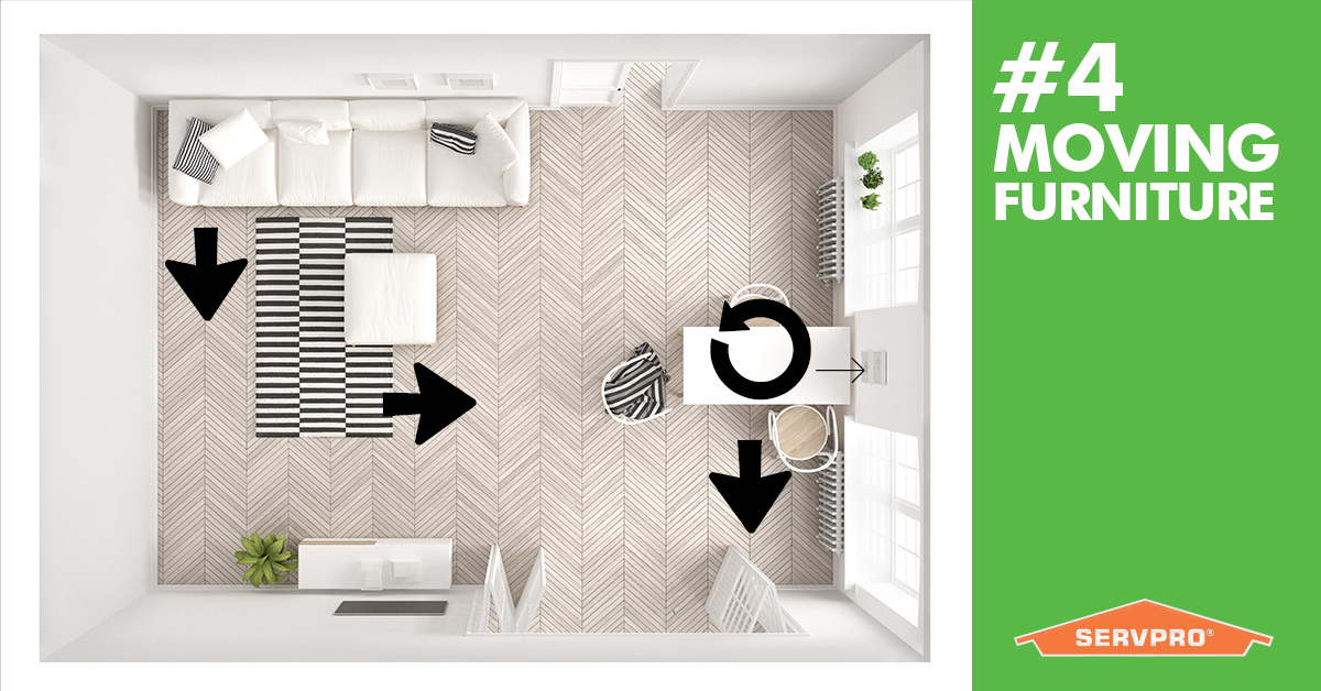 servpro_st's tweet image. 5 Tips For Making Your Carpet Last Longer: 1. Vacuum regularly 2. Spot removal 3. Groom carpet to prevent matting 4. Move furniture to change traffic patterns 5. Use welcome mats to limit the soil tracked in #CarpetTips