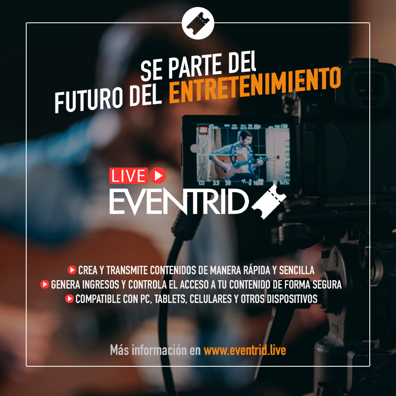 EventridCo's tweet photo. 😉#Quedateencasa pero también #Transmitedesdecasa. Descubre ⭐️Eventrid Live⭐️, nuestra plataforma de streaming que te permitirá realizar eventos online en vivo.

Más detalles https://t.co/XcrP2YxbuG https://t.co/9siWEet2Ul