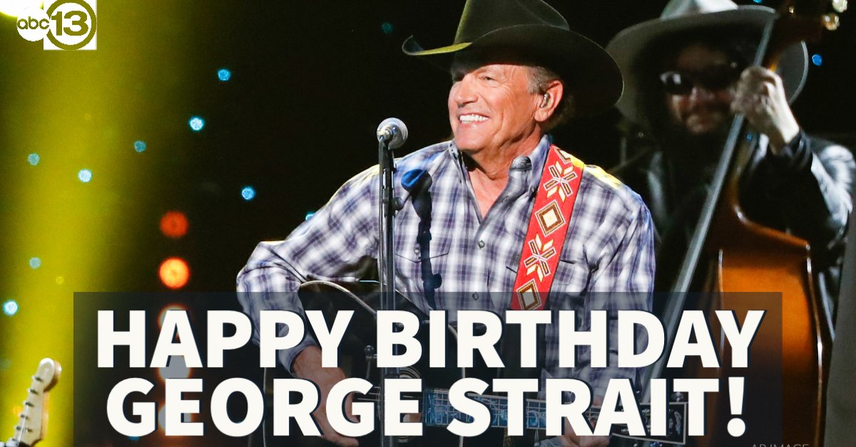 Wishing the King of Country a HAPPY BIRTHDAY! What s your favorite George Strait song? 