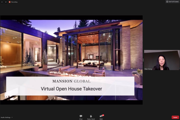 In an era of social distancing and stay-in-place mandates, listing agents weren’t able to show property. <a href="/MansionGlobal/">Mansion Global</a> responded by providing virtual open houses as an upgraded listing option. <a href="/MaeMCheng/">MaeMCheng</a> ow.ly/N7tS50zILxY <a href="/shelleyseale/">Shelley Seale</a> @paula_felps #INMA2020