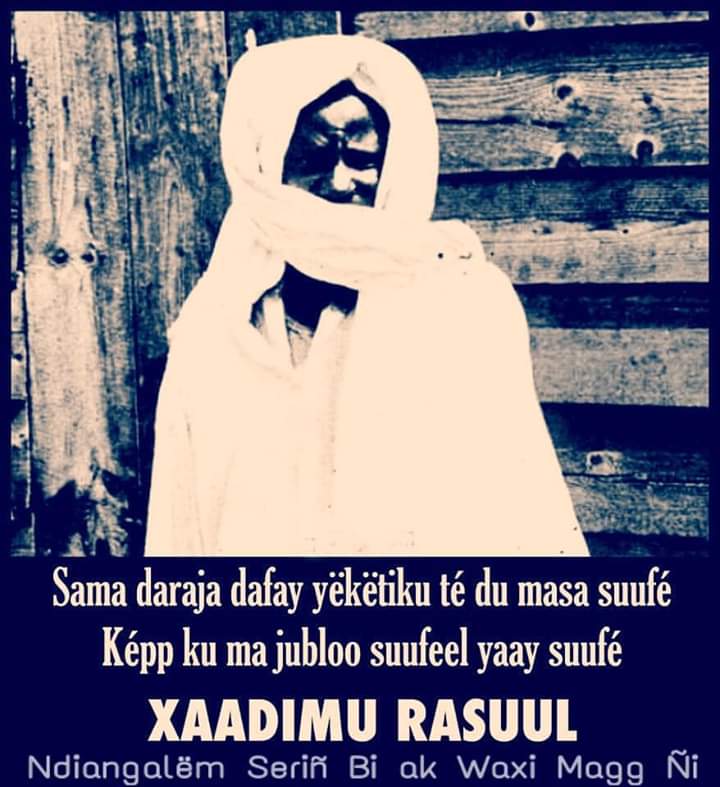 Al_Mukarram_244's tweet photo. #Sëriñ_Bà mba du seen mà ppandoo du seen maas, na ngeen jà ng #mbindëm mii #Boroom_Hanrach Maas !!!
Man de wallaahi nu Nit, rawatina kuy wax ne #jullit nga mĂ«nĂ©e taxaw bañ #SĂ«riñ_Tuubaa ba noppi di ko fĂ©sĂ«l !!! Ak limu daj lĂ©pp ngir #Doomu_Aadamađđđ... https://t.co/Df5CLGursN