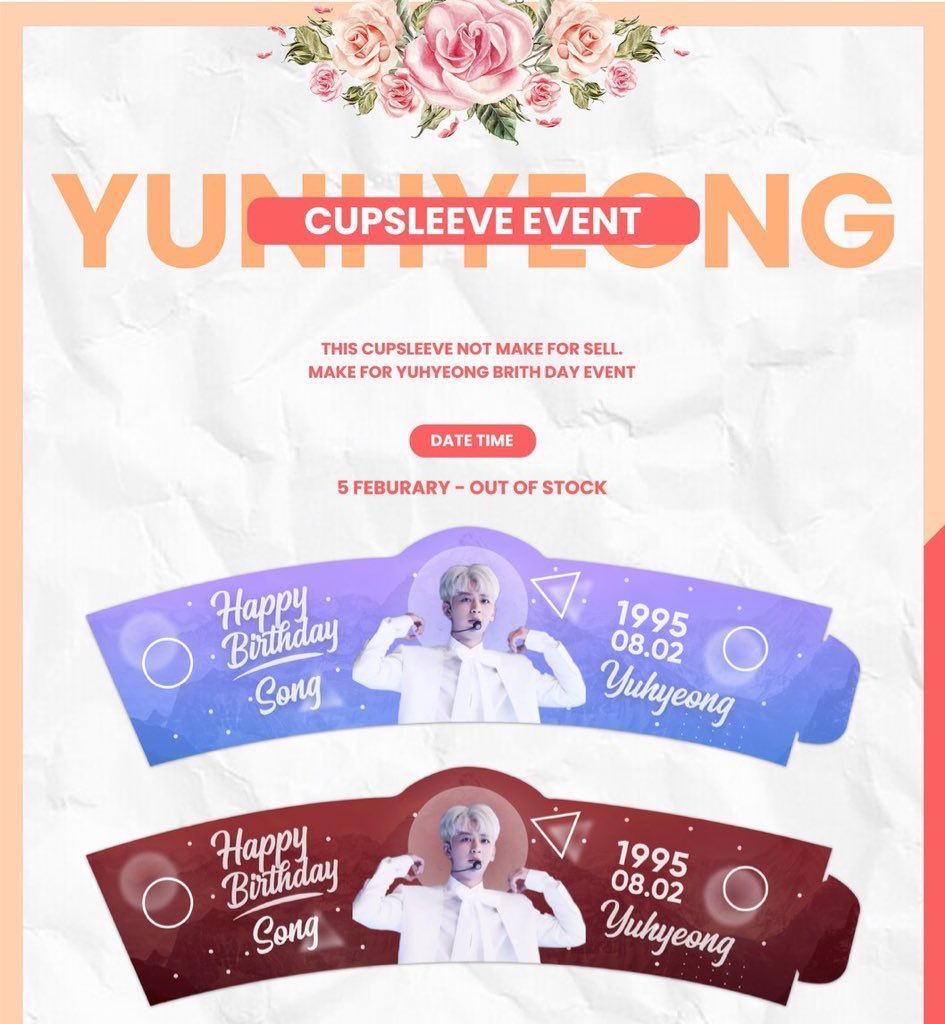 ForYunhyeong_TH's tweet photo. SONG YUNHYEONG HAPPY26TH BIRTHDAY
CUPSLERVE EVENT
รอบไปรษณีย์
📍DM.
🕓 time out of stock
Special Thanks : @syhbar
#ForBDAYSONGChelin #iKON
#YUNHYEONG #윤형 https://t.co/szeTzDRvdE