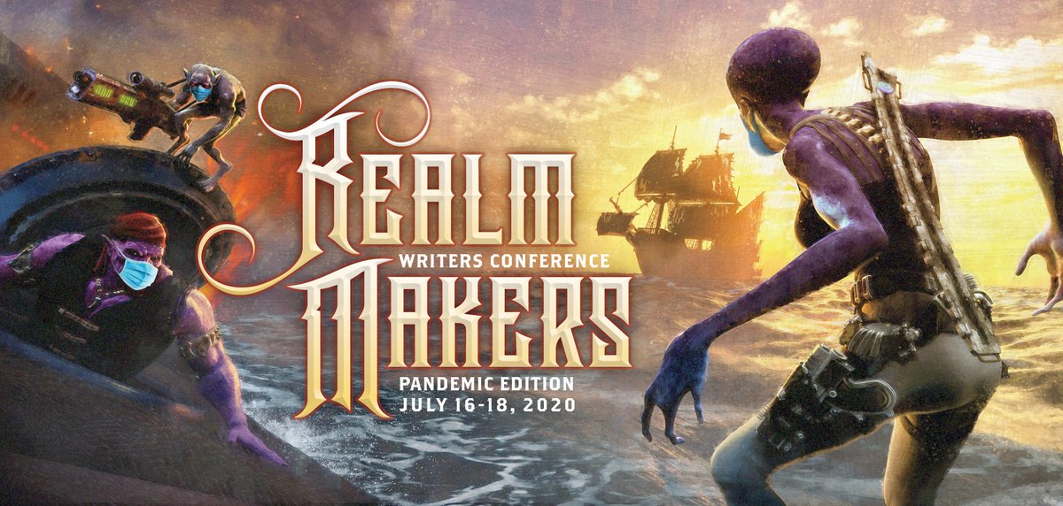 RealmMakers's tweet photo. Have you been wanting to attend #RealmMakers but have not been able to swing the travel and hotel? Well, now's your chance. #RealmMakers2020 is going virtual!

Check out the exciting opportunities on our website: https://t.co/WGX7qrYJxS

#WritingCommunity #writerslife https://t.co/MkUmMuoT6R