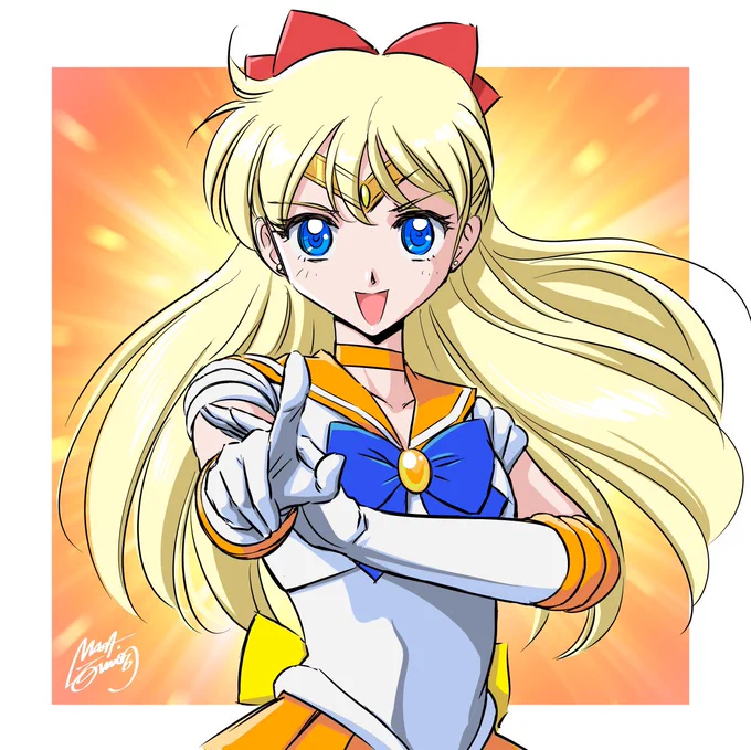 @ricafukami88 というわけでヴィーナス描きました。
⋯なんか私が描くと他のキャラを彷彿とさせるものが? 