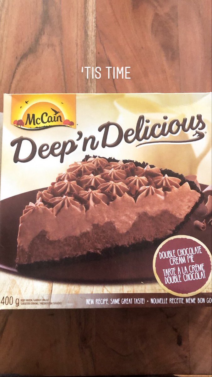 Day 64: Did my full weekly grocery haul. Ate a McCain’s double chocolate cream pie for dinner.