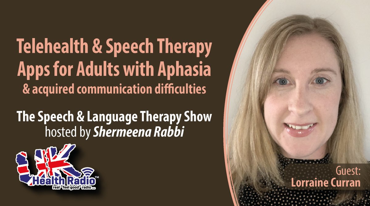 ukhealthradio's tweet photo. The Speech & Language Therapy Show with @ULspeechtherapy on @ukhealthradio @LorraineAptus #SpeechTherapist & founder of @AptusSLT about #telehealth & #SpeechTherapy #Apps for Adults with #Aphasia & Acquired #CommunicationDifficulties.
#SALT ๐๐๐ป https://t.co/Umn5U7EE6i https://t.co/Vo6AE1MyBn