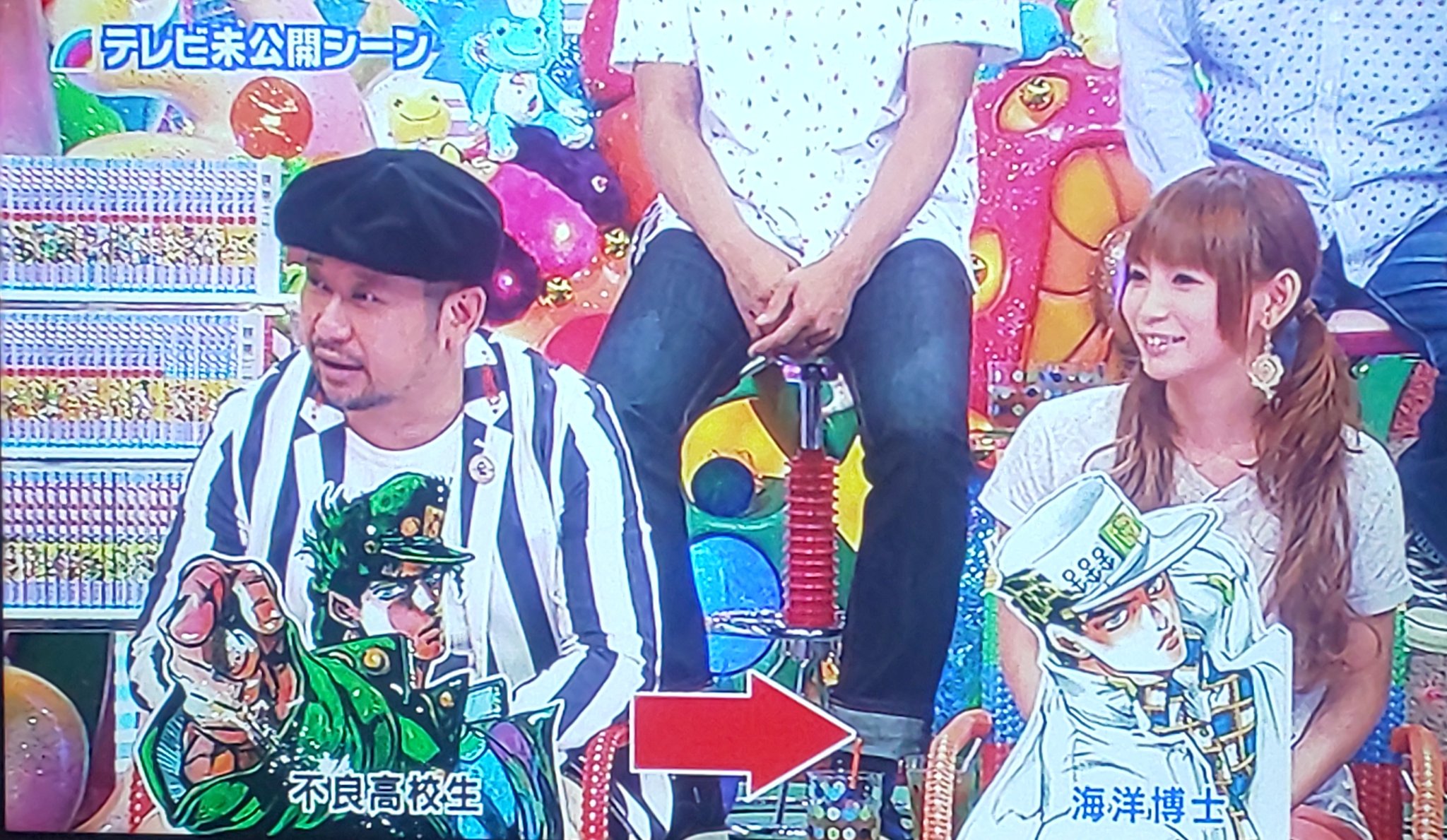 Mohumohu ジョジョの奇妙な芸人第二部のお気に入り未公開シーンを直撮りだけど写真撮ってみた 第三部観たい ジョジョの奇妙な芸人 T Co C7q33njyjx Twitter