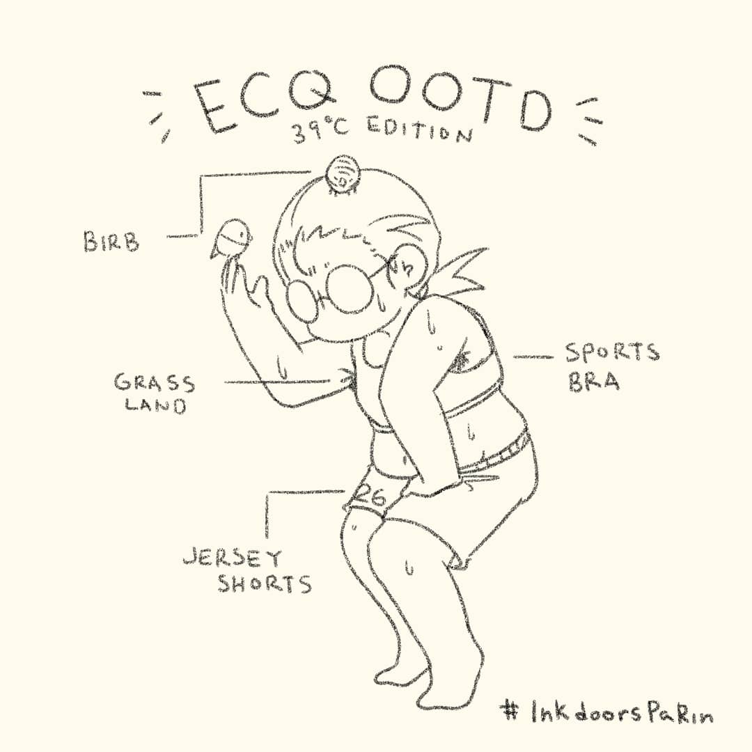 Tara sali kayo sa prompt namin sa #InKdoorsPaRin drodrowing nyo ECQ OOTD nyo para feel na feel yung quarantine. HAHAHAHA