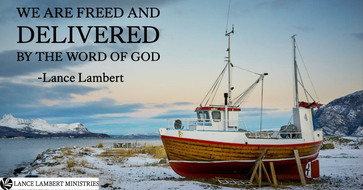 LanceLambertMin's tweet photo. "We are freed and delivered by the Word of God. It is not by your words".
-Lance Lambert: "Evangelism"
#LanceLambert #Evangelism #GoneFishing #GoingFishing #WordofGod #Free #Delivered https://t.co/BBmS74Azmh