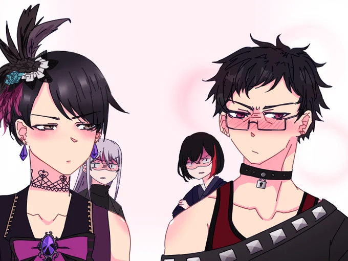 So i tried swapping their costume too, and the result is...  