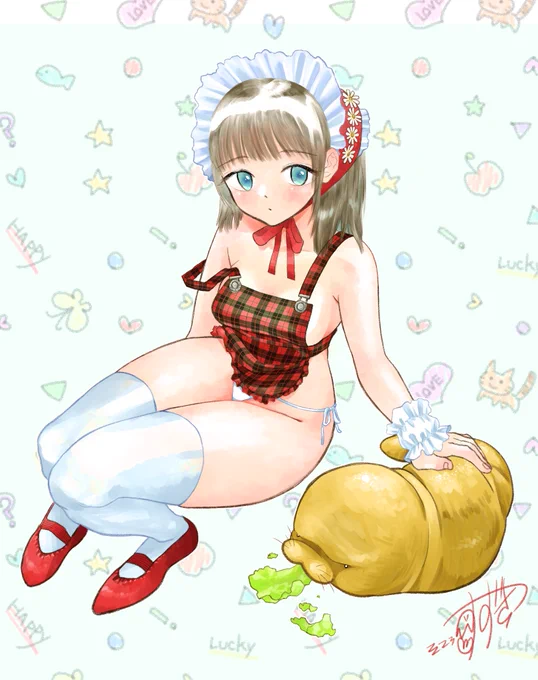 絵を描きました遊馬 愛照(ゆうま めでる)ちゃん 