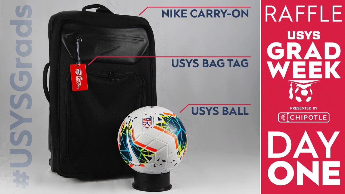 USYouthSoccer's tweet photo. Happy USYS Grad Week! We’re kicking off the celebration with a raffle #USYSGrads https://t.co/m5QsWtTwyH https://t.co/1iK5Dv1avD