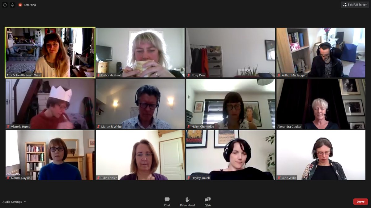 LAHArtsHealth's tweet photo. Re-Imagining the Future - chaired by Victoria Hume, Director of the @CHWAlliance #CreativityandWellbeing #CREATEWELL2020 https://t.co/BQMFTft4yr