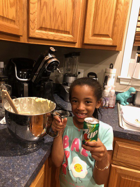 GablesGator's tweet image. 2nd grade AJ creating and then making her own recipe.  Great job!  And awesome way to incorporate all your studies...
#mathsciencewritingreading #futureauthor #futurebaker #looksdelicious @lori_celiberti @Jloveland7 @LaurenGanley @TamiCrader @DrSAMillaway