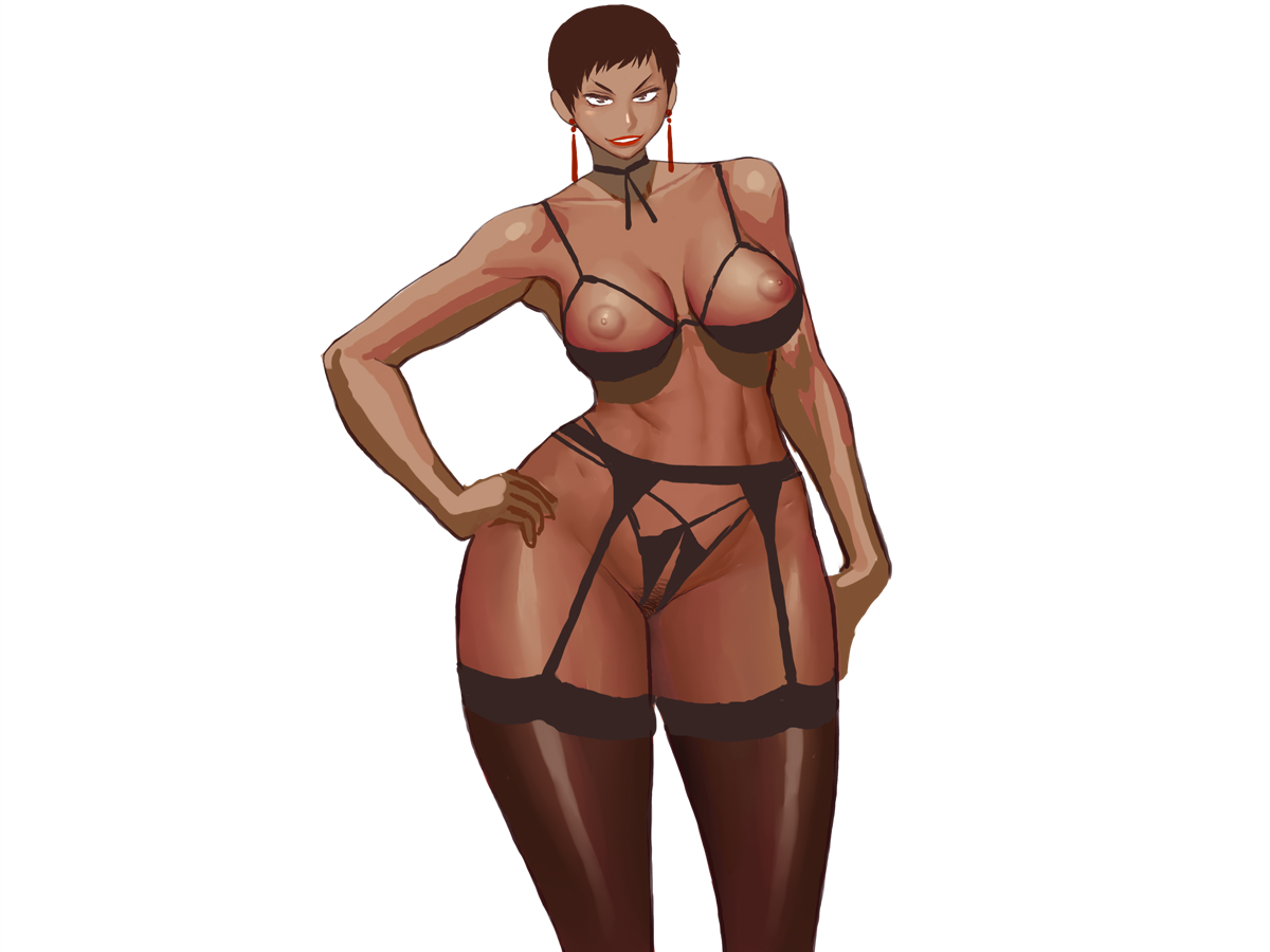 [R-18 NSFW]
いつもとは逆に、線からじゃなくて面から描く試しミッション。 