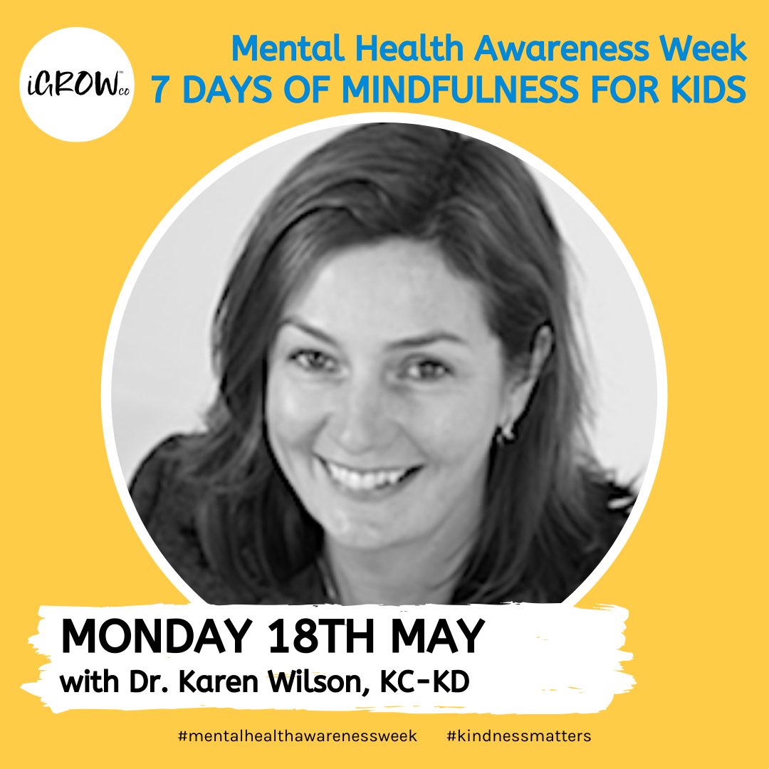 iGROWco's tweet photo. Check out our IGTV, FACEBOOK or YouTube to watch our first video in our 7 days of mindfulness for kids. Learn HOW to be positive and invest in your child’s mental well-being #MentalHealthAwarenessWeek #mindfulness #parenting #resilience #PositiveVibes https://t.co/GBw6QuSW3E