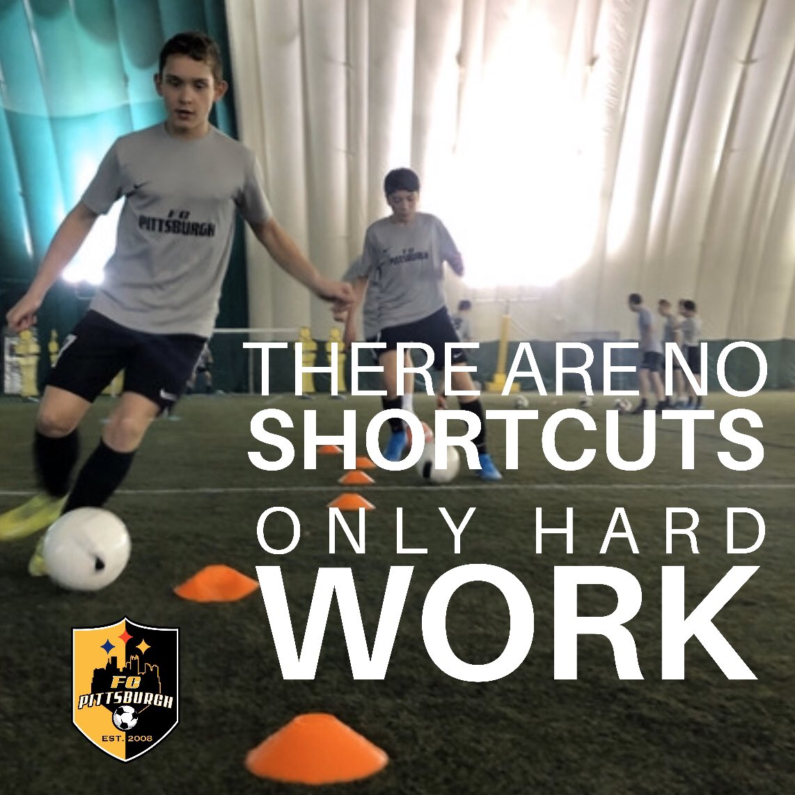 FCPittsburgh's tweet photo. Commit to the process, earn the rewards.
#fcpittsburgh #pittsburghsoccer https://t.co/OByUQzfKoy