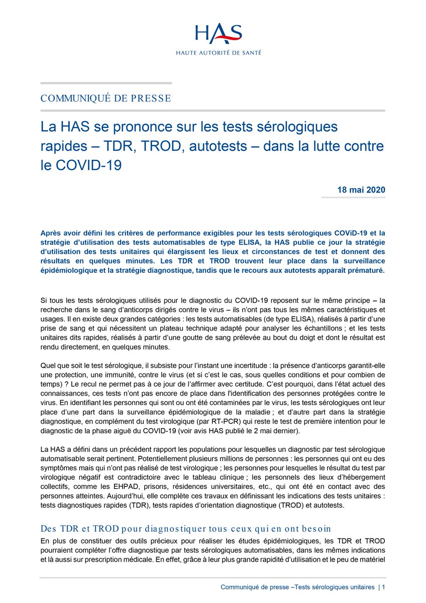 Haute Autorité de santé tweet media