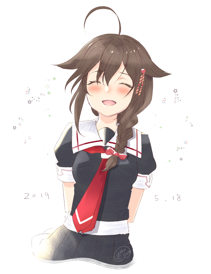 艦これ「(左)去年(右)今年 
来年はもっと可愛く描けるようにまた1年頑張る。改めて今年」|壱十九 / illustratorのイラスト