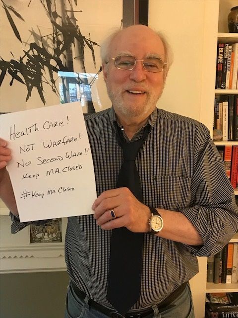 masspeaceaction's tweet photo. Fund Healthcare Not Warfare
No Second Wave
No Reopening Without Our Voices
#KeepMAClosed https://t.co/xCOqjCDtFa