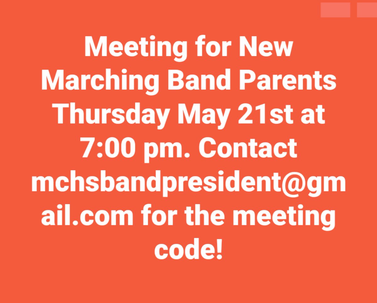 MCHS Band Boosters tweet media