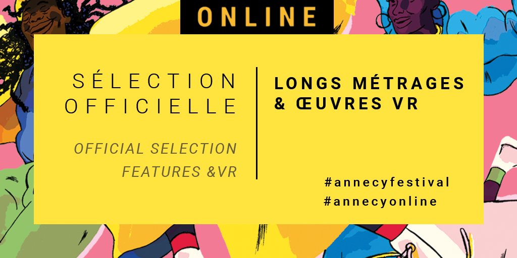 annecyfestival's tweet photo. #SélectionOfficielle 🎬
#annecyfestival lève le voile sur le dernier volet de sa sélection officielle 2020 : Longs métrages en compétition - l’Officielle et Contrechamp – &amp; Œuvres VR.
👏 Félicitations à tous et RDV du 15 au 30/06 pour l’#AnnecyOnline.
👉 https://t.co/NhrrLo2OCj https://t.co/2NZcqKcN6Q