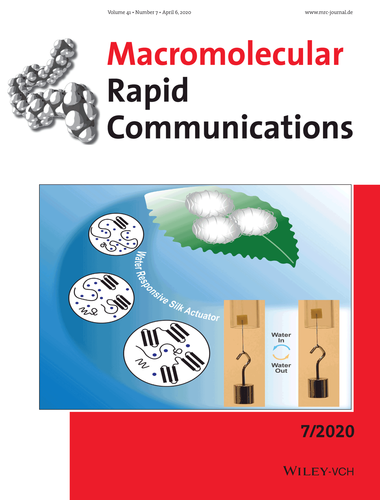 Congrats to Profs Ray Tu &amp; Xi Chen and coauthors Yaewon Park, Yeojin Jung, Tai‐De Li &amp; Jianpei Lao for their back-cover article on "β‐Sheet Nanocrystals Dictate Water Responsiveness of Bombyx Mori Silk"! doi.org/10.1002/marc.2…