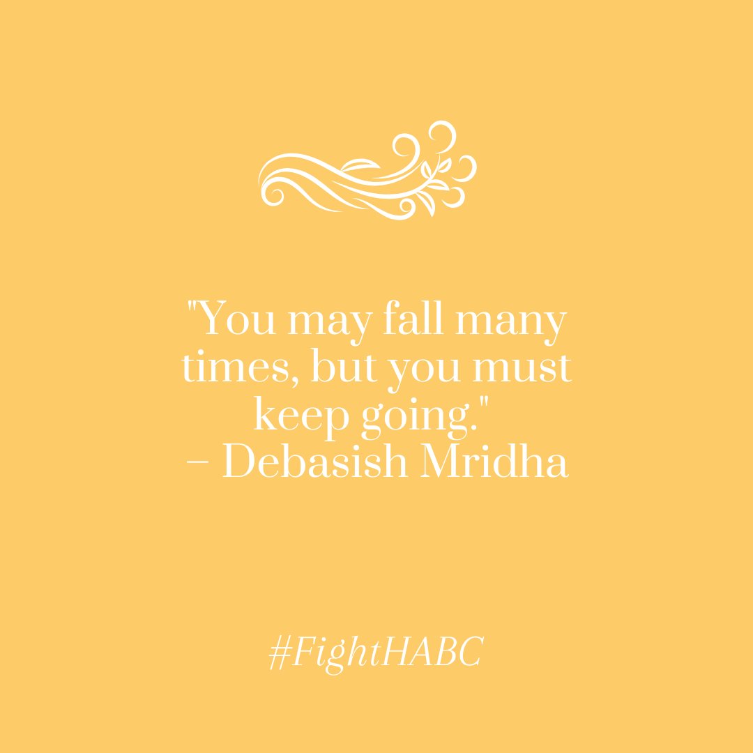 fighthabc's tweet photo. "You may fall many times, but you must keep going." — Debasish Mridha
#FightHABC #RareDiseases #ChronicIllness #RareMatters #RareIllness #RareDiseaseAwareness #RareDiseaseAdvocate #RareDiseaseFoundation #Leukodystrophy #LeukodystrophyAwareness #FightBack #WeFightBack #SaveAChild https://t.co/B1cSbm7AB0