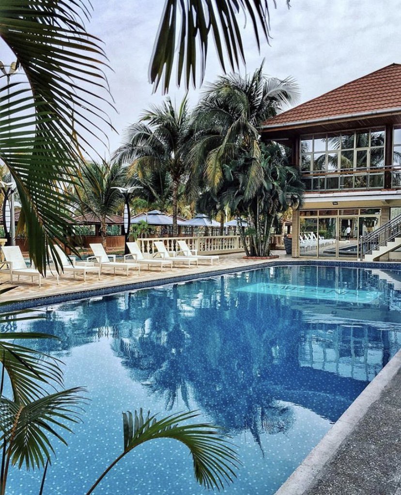 Safari beach, Kinshasa .