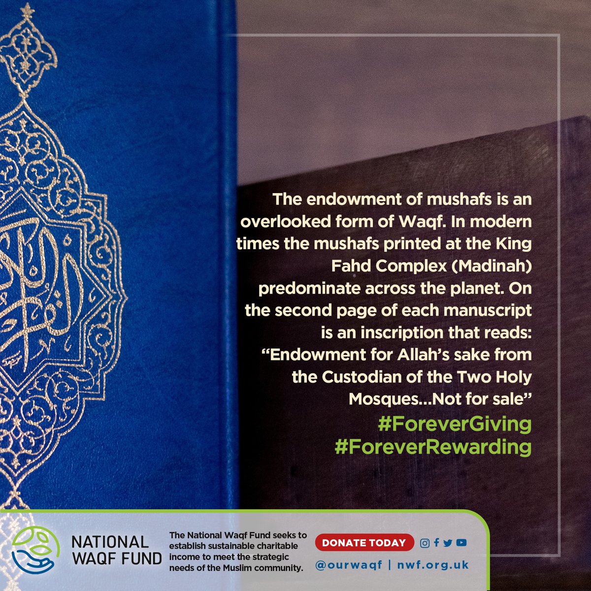 NationalWaqf's tweet photo. Donate now: https://t.co/gzcBHbnyoZ
#OurWaqf #waqf #awqaf #wakf #awkaf #ramadan #donate #islam #sadaqah https://t.co/mHY6hlNvrN