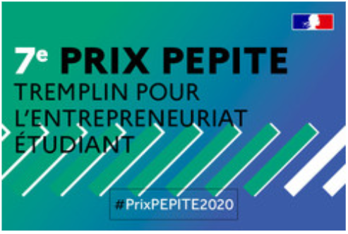 Azkhalid6's tweet photo. #Pepite_7e_edition
Lancement du Prix PEPITE - Tremplin pour l'Entrepreneuriat Étudiant 2020 : 
un chèque 10 000 euros à l'entreprise ou l'association de chaque champion au moment de sa création. 
En savoir plus :
https://t.co/3ScD7SA85z https://t.co/32ECAZDltl
