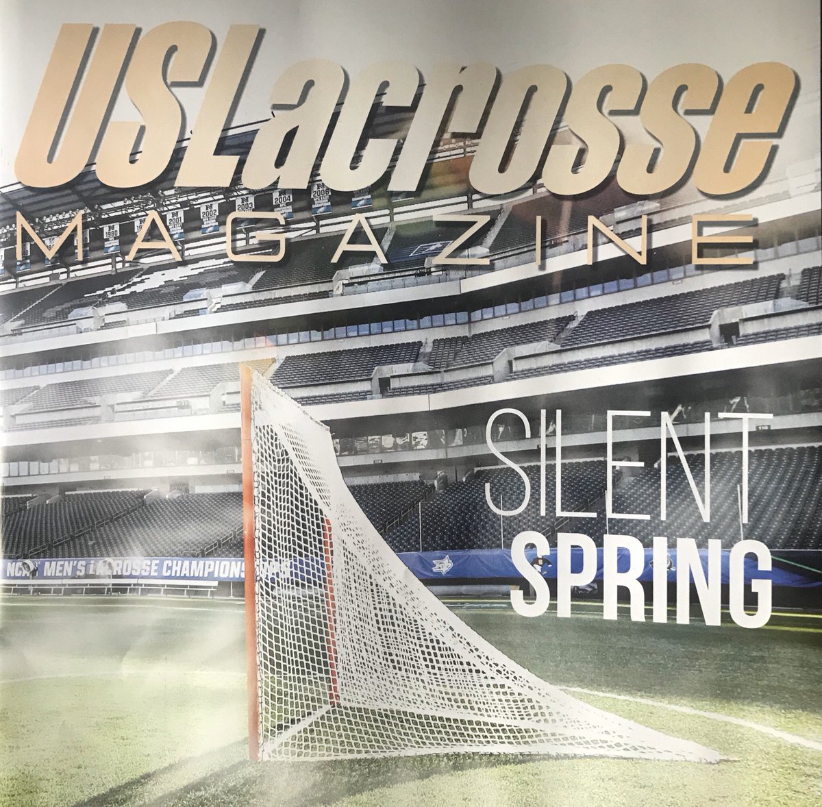 The mag cover really hits home <a href="/USLacrosse/">USA Lacrosse</a> #silentspring #wemisslax #flagdownoncovid19