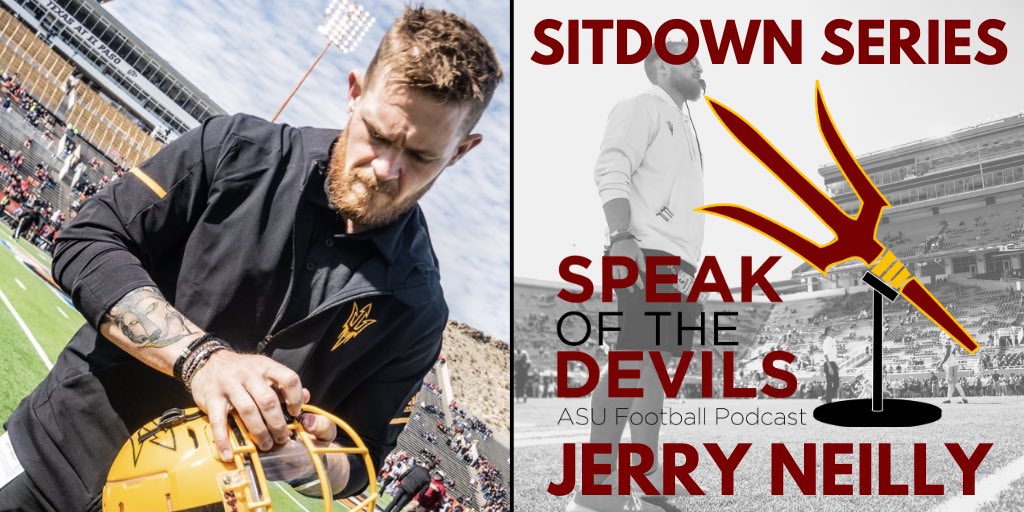 BDenny29's tweet photo. 🚨 𝗡𝗘𝗪 𝗣𝗢𝗗𝗖𝗔𝗦𝗧 🚨

A fascinating conversation with @SunDevilEquip manager @jneilly77

We discuss the grind behind the scenes, innovation, player requests, No. 0 &amp; of course...UNIFORMS!

𝗟𝗜𝗦𝗧𝗘𝗡 | https://t.co/u9x6PAyUS7

𝗦𝗨𝗕𝗦𝗖𝗥𝗜𝗕𝗘 | https://t.co/ZvMNjRgjWv https://t.co/jXm6mF2Tp7