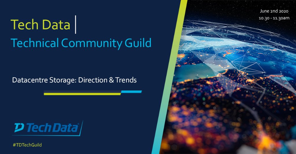 TDSYNNEX_ASUK's tweet photo. As the channel adjusts to a new way of working, knowledge sharing has become more important than ever. Join TD’s Technical Community Guild for a virtual deep dive into the world of #Datacentre #Storage. Register now for our June 2nd webinar… https://t.co/hSyYepIkUx #TDTechGuild https://t.co/BNmQ6FIVYW