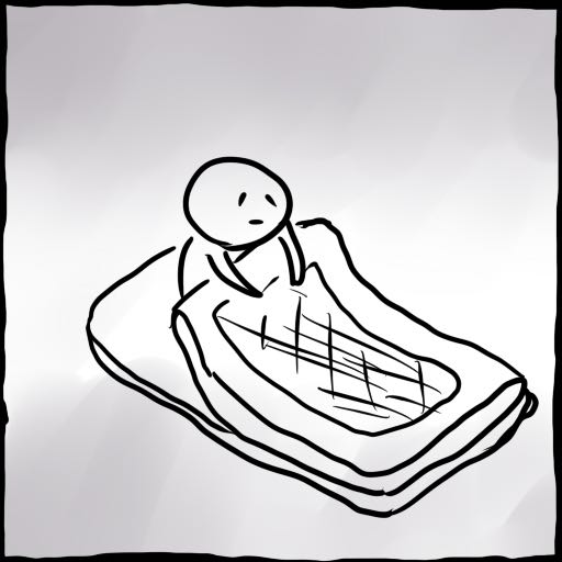 寝ます 