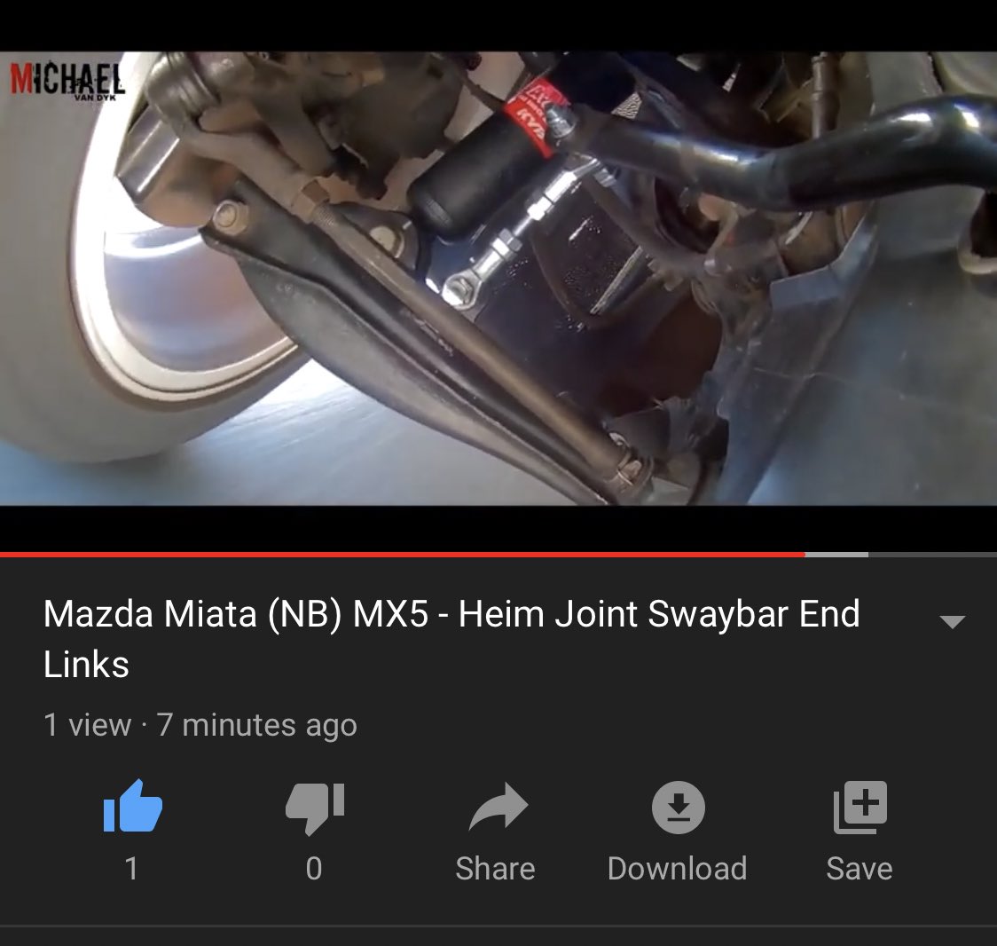 mdvandyk's tweet photo. Mazda Miata (NB) MX5 - Heim Joint Swaybar End Links https://t.co/fN69AV0n8l #like #love #car #mazda #mx5 #endlinks #mod #upgrade https://t.co/4ogOwc0Yt8