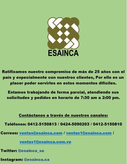 Esainca_SA's tweet photo. Seguimos trabajando https://t.co/FJ5pHL3GPE