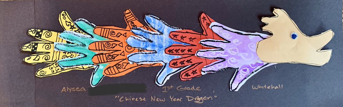 WhitehallART's tweet photo. First grade worked so hard on their Chinese New Year Dragons! @WhitehallNASD #nasdproud https://t.co/Mm7hIF57gP