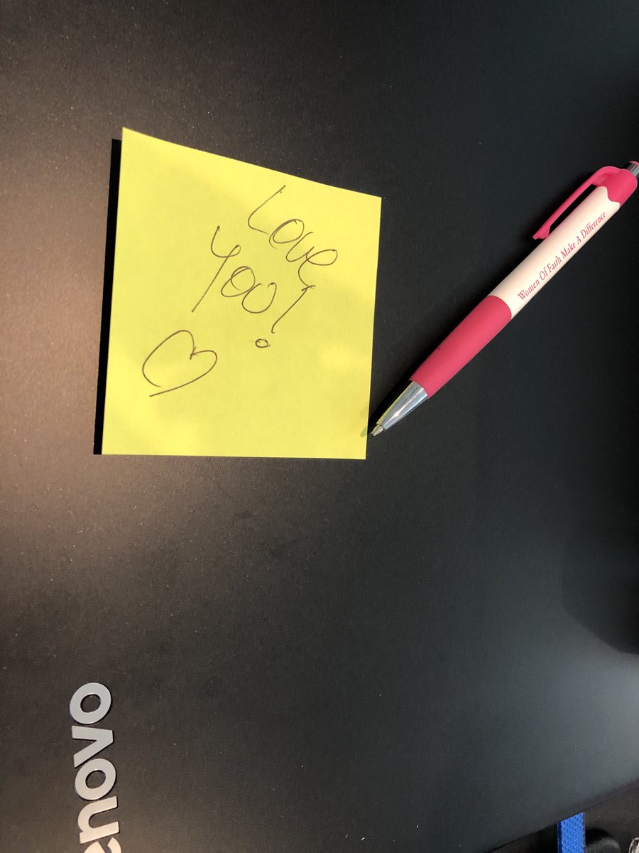 SueInge's tweet photo. Does this make my laptop a notebook? #PerfectWaytoStarttheWeek 💖💖 #SweetHubby https://t.co/DPxpd54XiA